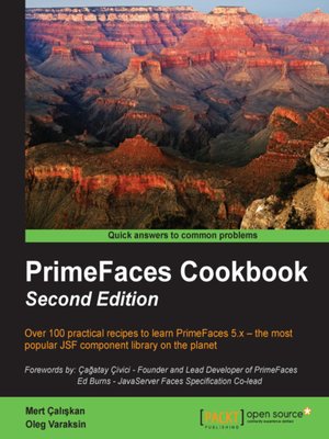 cover image of PrimeFaces Cookbook